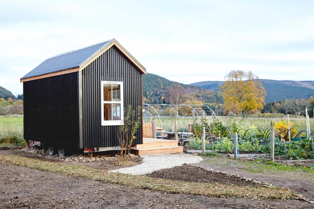 Aileen - Unique Tiny House With Wood Fired Roll Top Bath In Heart Of The Cairngorms Ballater Exterior photo